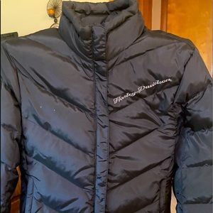 Women’s Harley Davidson Puffer Coat. Sz M